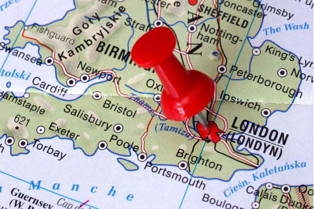 buying a home in England location